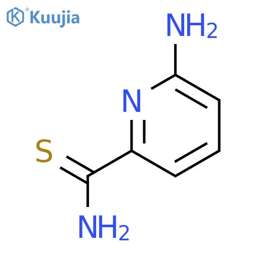 6-Aminopyridine-2-carbothioamide structure