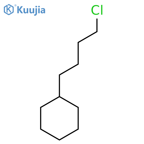 (4-Chlorobutyl)cyclohexane structure