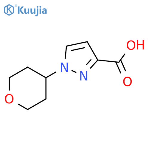 1-(oxan-4-yl)-1H-pyrazole-3-carboxylic acid structure