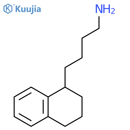 4-(1,2,3,4-tetrahydronaphthalen-1-yl)butan-1-amine structure