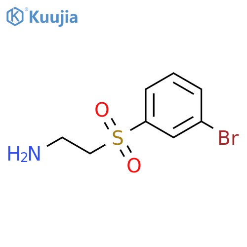 2-(3-Bromobenzenesulfonyl)ethan-1-amine structure