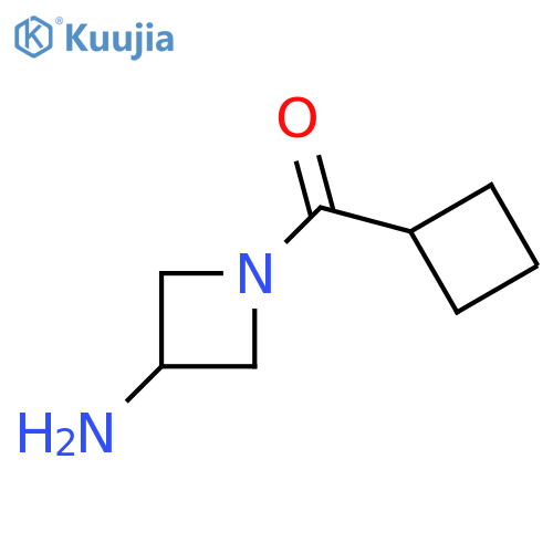 1-cyclobutanecarbonylazetidin-3-amine structure