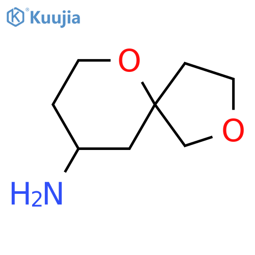 2,6-Dioxaspiro[4.5]decan-9-amine structure