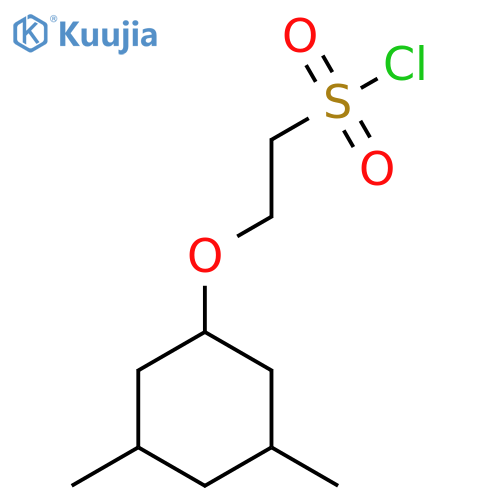 2-(3,5-dimethylcyclohexyl)oxyethane-1-sulfonyl chloride structure