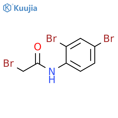 Acetamide, 2-bromo-N-(2,4-dibromophenyl)- structure