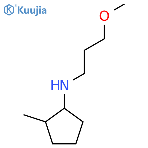 N-(3-methoxypropyl)-2-methylcyclopentan-1-amine structure