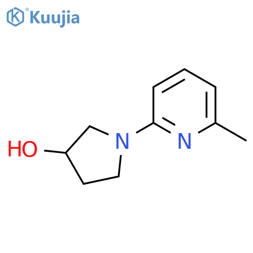 1-(6-Methylpyridin-2-yl)pyrrolidin-3-ol structure