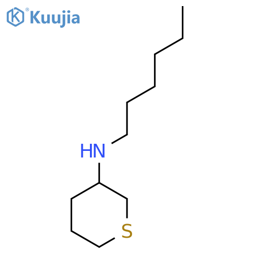 N-hexylthian-3-amine structure