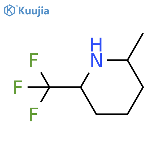 2-methyl-6-(trifluoromethyl)piperidine structure