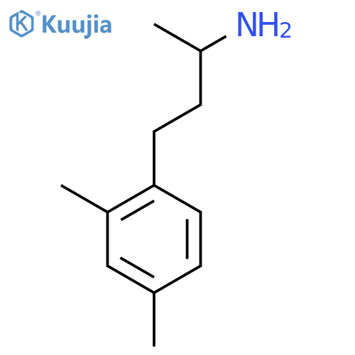 4-(2,4-dimethylphenyl)butan-2-amine structure