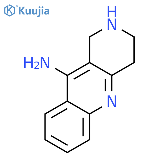 Benzo[b][1,6]naphthyridin-10-amine, 1,2,3,4-tetrahydro- structure