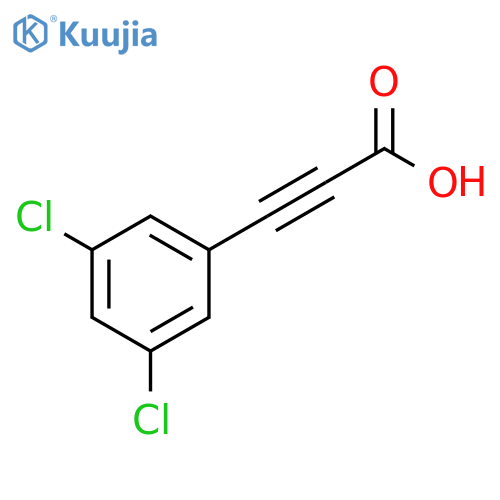 (3,5-Dichloro-phenyl)-propynoic acid structure