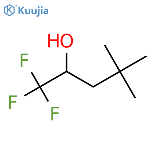 1,1,1-Trifluoro-4,4-dimethylpentan-2-ol structure