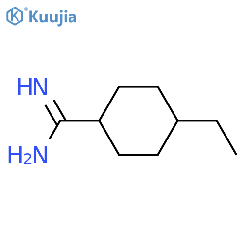 4-ethylcyclohexane-1-carboximidamide structure