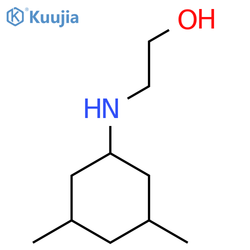 2-(3,5-dimethylcyclohexyl)aminoethan-1-ol structure