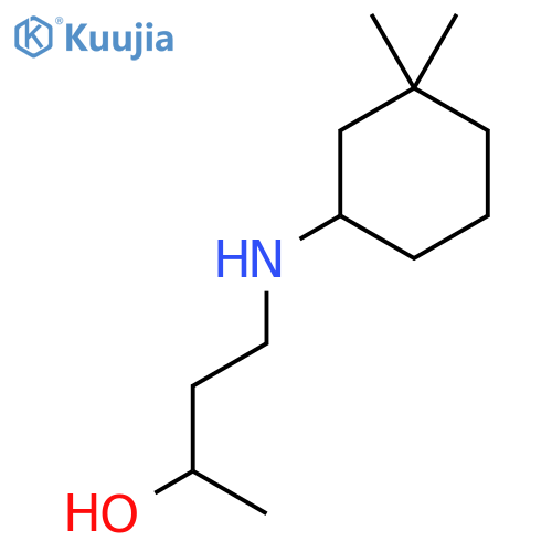 4-(3,3-dimethylcyclohexyl)aminobutan-2-ol structure