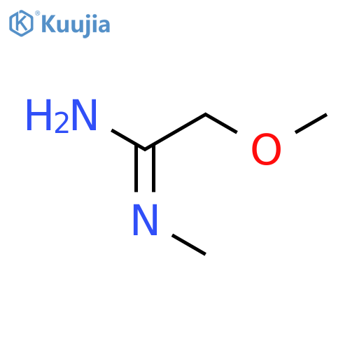 2-Methoxy-N-methylethanimidamide structure