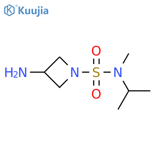 3-AMINO-N-METHYL-N-(PROPAN-2-YL)AZETIDINE-1-SULFONAMIDE structure