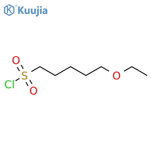 5-ethoxypentane-1-sulfonyl chloride structure