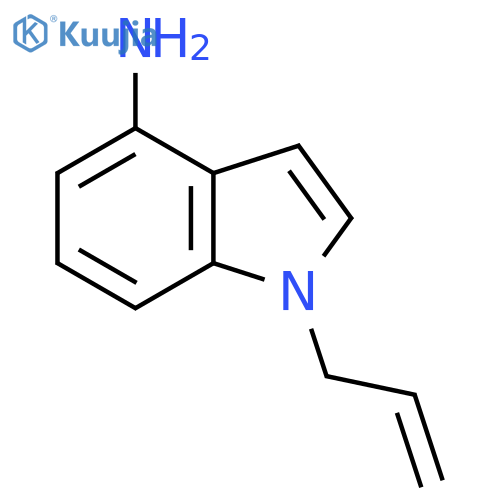1-(Prop-2-EN-1-YL)-1H-indol-4-amine structure