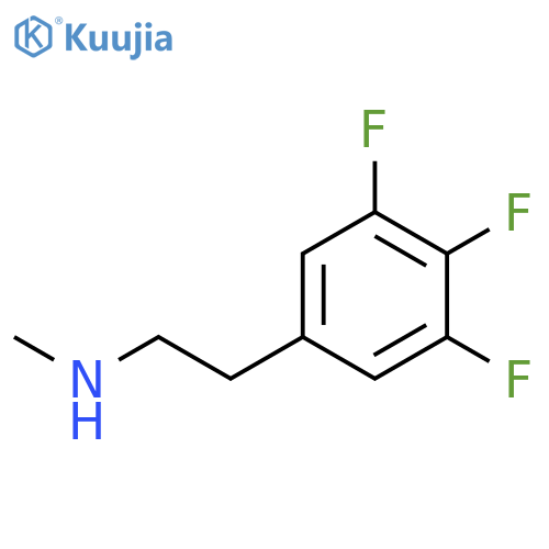 methyl2-(3,4,5-trifluorophenyl)ethylamine structure