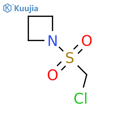 Azetidine, 1-[(chloromethyl)sulfonyl]- structure