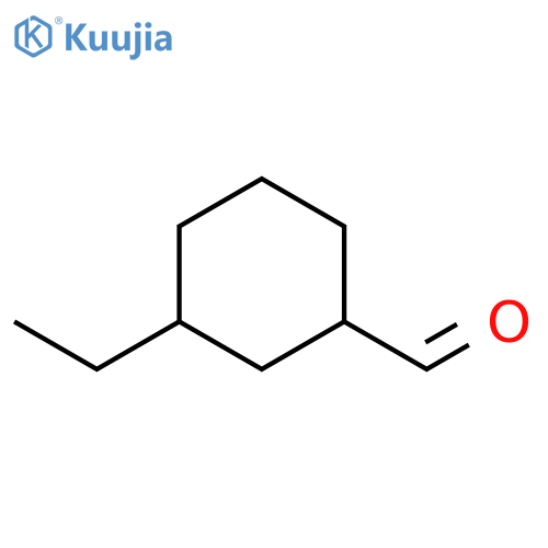 3-ethylcyclohexane-1-carbaldehyde structure