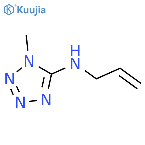 N-(1-methyl-2,5-dihydro-1H-1,2,3,4-tetrazol-5-ylidene)prop-2-en-1-amine structure