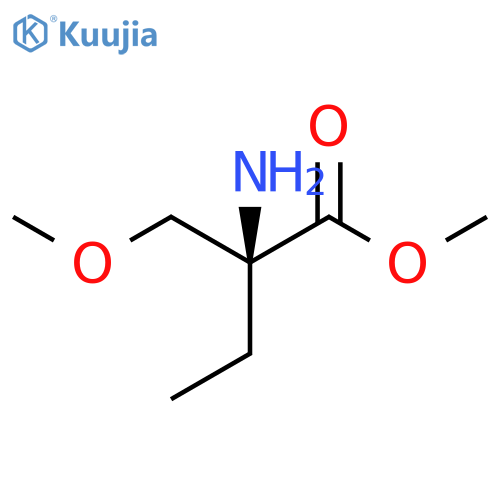 methyl 2-amino-2-(methoxymethyl)butanoate structure