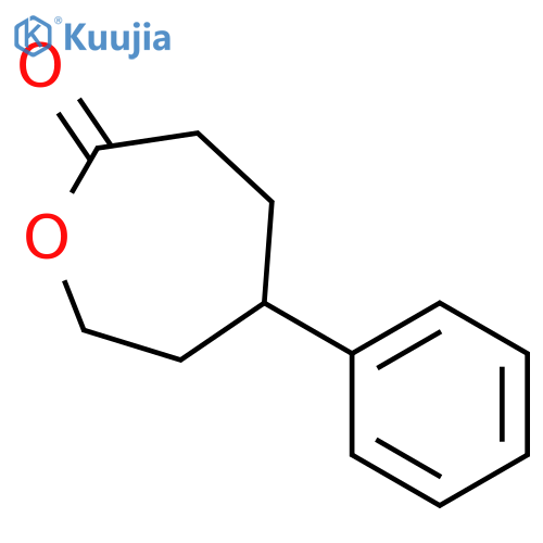 GAMMA-PHENYL-EPSILON-CAPROLACTONE structure