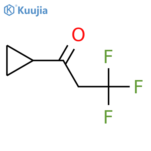1-Cyclopropyl-3,3,3-trifluoropropan-1-one structure