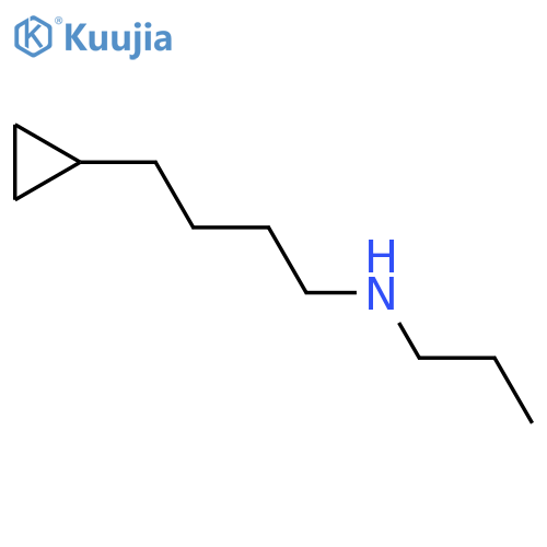 4-cyclopropyl-N-propylbutan-1-amine structure