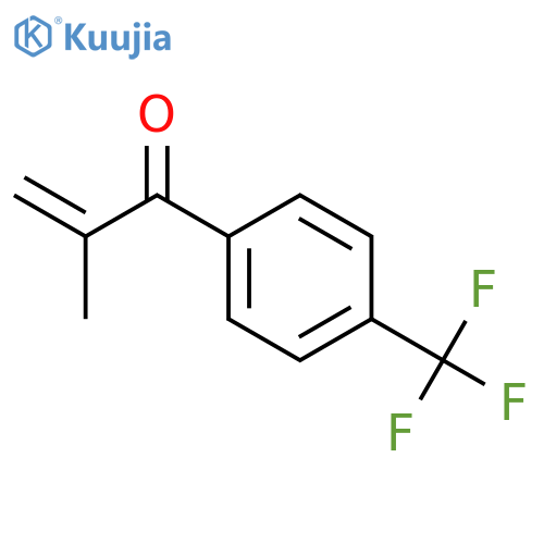 2-Methyl-1-[4-(trifluoromethyl)phenyl]prop-2-en-1-one structure