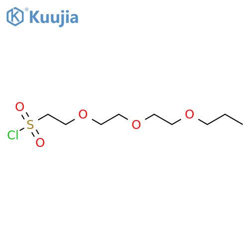 2-2-(2-propoxyethoxy)ethoxyethane-1-sulfonyl chloride structure