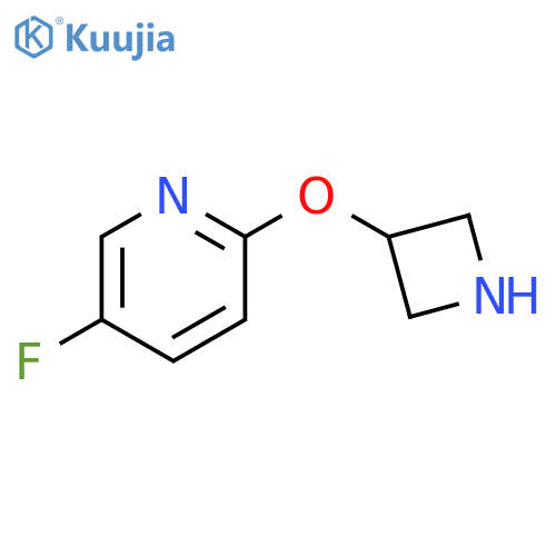 2-(azetidin-3-yloxy)-5-fluoropyridine structure