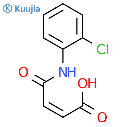 2-Butenoic acid, 4-[(chlorophenyl)amino]-4-oxo-, (Z)- structure