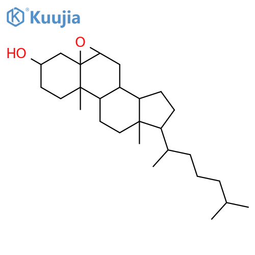 3beta-hydroxy-5,6beta-epoxycholestane structure
