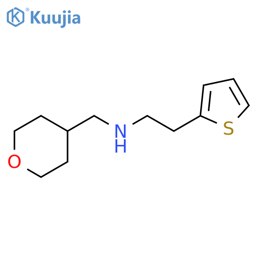 [(oxan-4-yl)methyl][2-(thiophen-2-yl)ethyl]amine structure