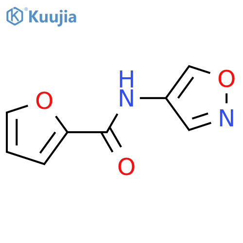 N-(1,2-oxazol-4-yl)furan-2-carboxamide structure