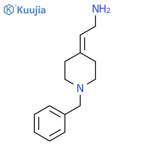 2-(1-benzylpiperidin-4-ylidene)ethan-1-amine structure