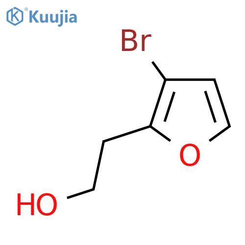 2-(3-Bromofuran-2-yl)ethan-1-ol structure