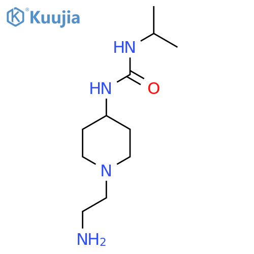 1-[1-(2-Aminoethyl)piperidin-4-yl]-3-propan-2-ylurea structure