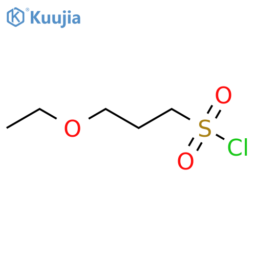 3-ethoxypropane-1-sulfonyl chloride structure