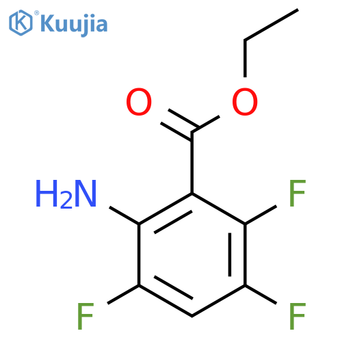 Ethyl 2-amino-3,5,6-trifluorobenzoate structure