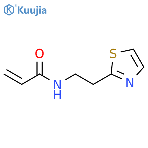 2-Propenamide, N-[2-(2-thiazolyl)ethyl]- structure