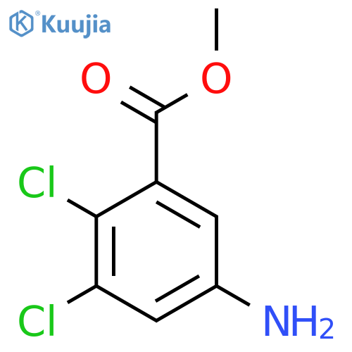 Methyl 5-amino-2,3-dichlorobenzoate structure