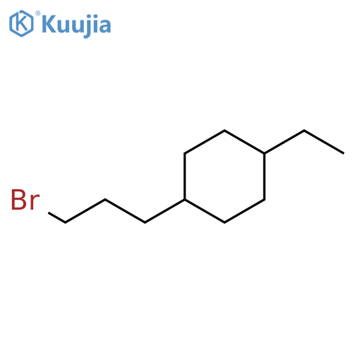 1-(3-bromopropyl)-4-ethylcyclohexane structure
