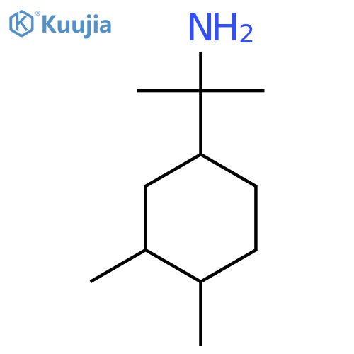 2-(3,4-Dimethylcyclohexyl)propan-2-amine structure