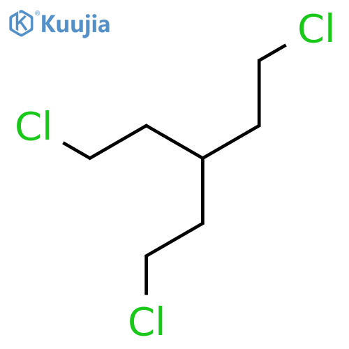 Pentane, 1,5-dichloro-3-(2-chloroethyl)- structure
