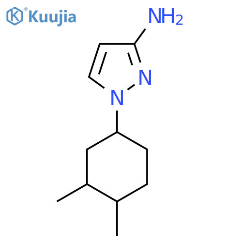 1-(3,4-Dimethylcyclohexyl)-1h-pyrazol-3-amine structure